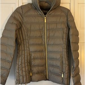 Michael Kors Tan Puffer Jacket